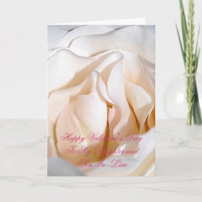 Valentine's Day Card For Daughter And Son In-Law (Front)