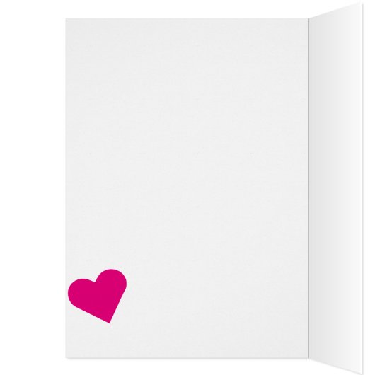 Valentine's Day Card For Father | Heart Confetti (Inside (Left))