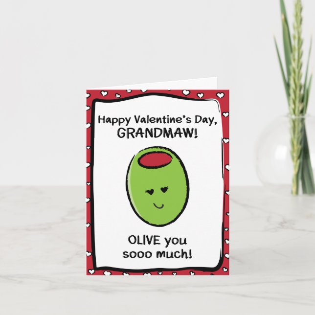 Valentine's Day Card for Grandmaw (Front)