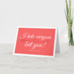 Valentine&#39;s Day Card For Introverts at Zazzle