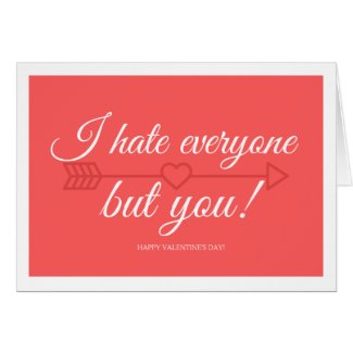 Valentine's Day card for Introverts