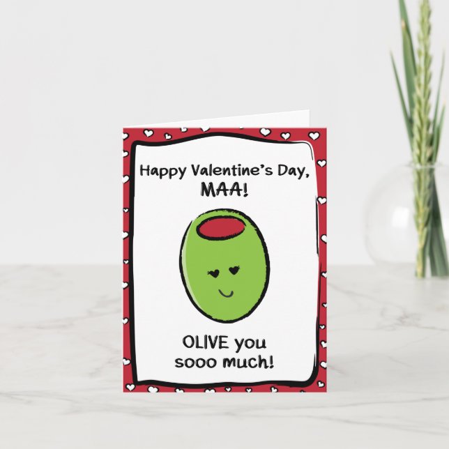 Valentine's Day Card for Maa (Front)