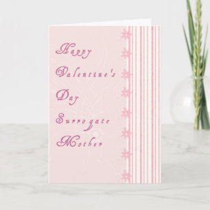 Valentine's Day Card for Surrogate Mother
