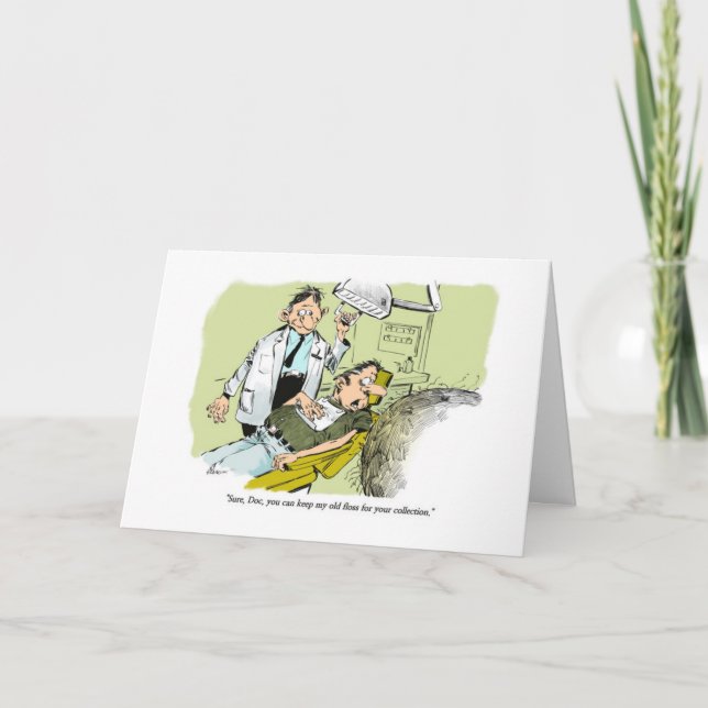 Valentine's Day card for that dentist you know! (Front)