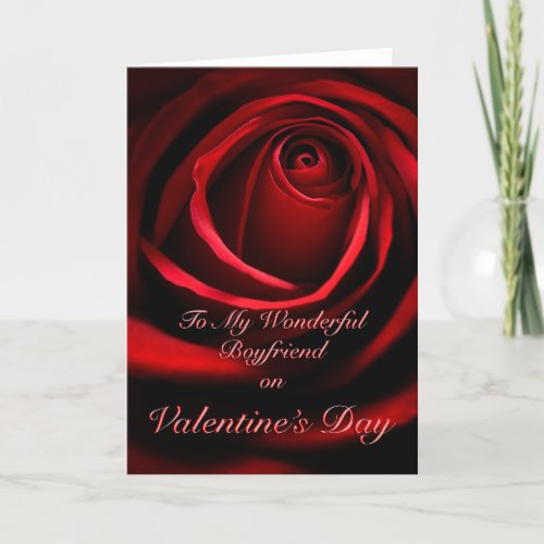 Valentines Day Card for your Boyfriend