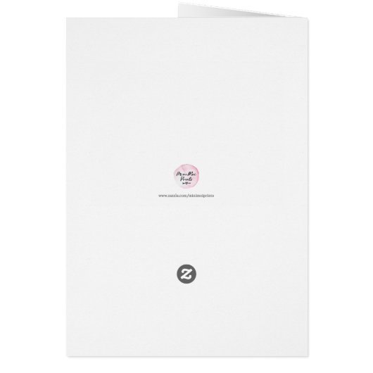 Valentines Day card, I think you are really yummy (Back)