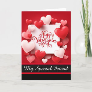 Valentine's Day Card-My Special Friend Holiday Card