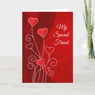 Valentine's Day Card-My Special Friend Holiday Card
