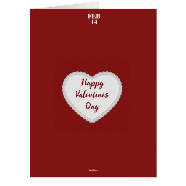 Valentines day card - sophiaco (Front)