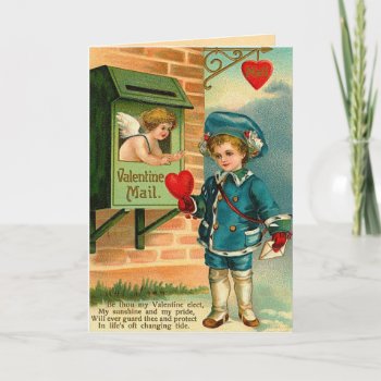 Valentine's Day Card Special Delivery by golden_oldies at Zazzle