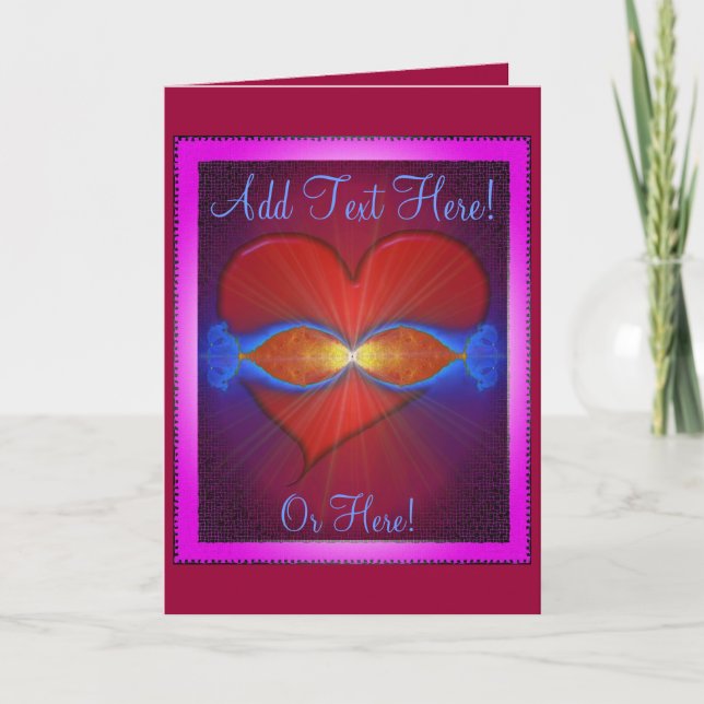 Valentines Day Card Template (Front)