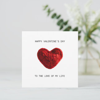 VALENTINES DAY CARD to the love of my life