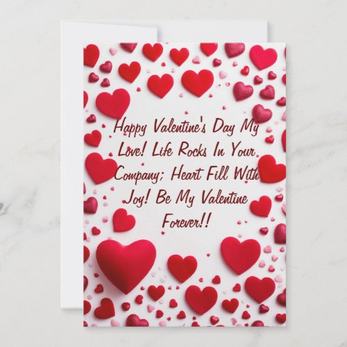 Valentines Day Cards Express Your Love  Invitation