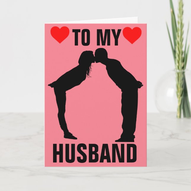 VALENTINE'S DAY CARDS FOR HUSBAND (Front)