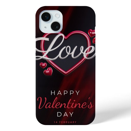 Valentine's Day iPhone 15 Plus Case
