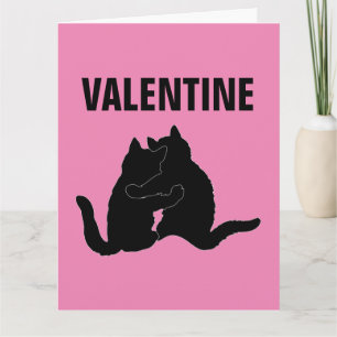 VALENTINE'S DAY CAT GREETING CARDS, ALL 9 LIVES CA CARD