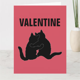 VALENTINE'S DAY CAT GREETING CARDS, ALL 9 LIVES  CARD