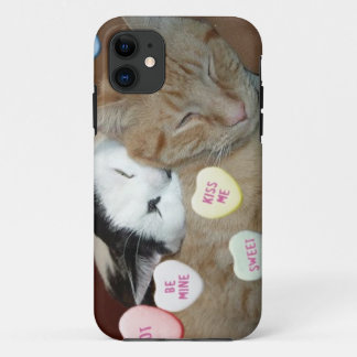 Valentine's Day Cats iPhone 11 Case
