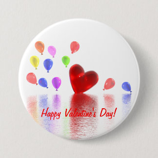Valentines Day Celebration Button
