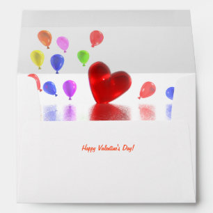Valentines Day Celebration Envelope