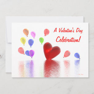 Valentines Day Celebration Invitation