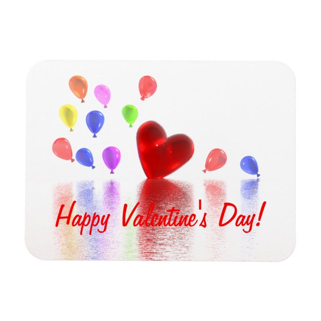 Valentines Day Celebration Magnet (Horizontal)