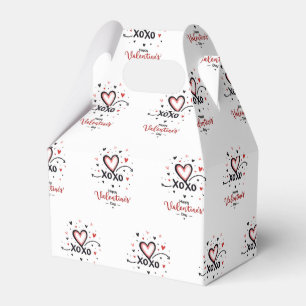 Valentine's Day celebration of Love Favor Boxes