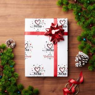Valentine's Day celebration of Love Wrapping Paper
