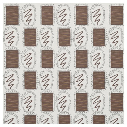 Valentine's Day Chocolate Bon Bon Candy Sweets Fabric