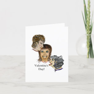 Valentine's Day: Chocolate Isn't Fattening Card