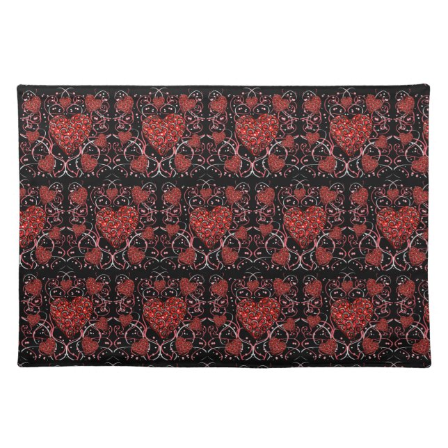 VALENTINES DAY   CLOTH PLACEMAT (Front)