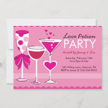 Valentine's Day Cocktail Party Invitations by NanandMimis at Zazzle