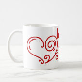 Valentine's Day Coffee Mug (Left)