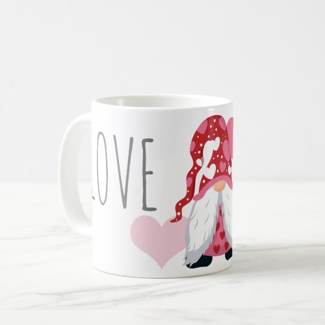Valentine's Day Coffee Mug (Front Left)