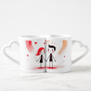 Valentine's Day  Coffee Mug Set