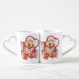 Valentine's Day Coffee Mug Set