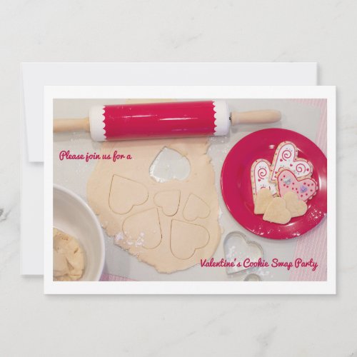 Valentines Day Cookie Swap Party  Invitation