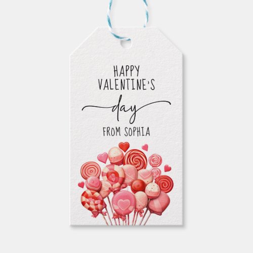Valentines Day Cookies Tag