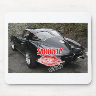 Valentine's Day Corvette Mouse Pad