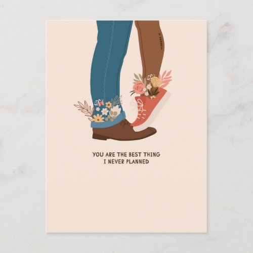 Valentines Day Couple in Love Postcard