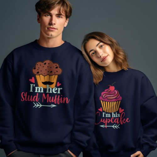 Valentines Day Couple Matching Funny Matching Sweatshirt