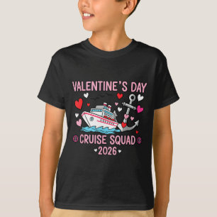 Valentines Day Cruise 2026 Matching Family Couples T-Shirt