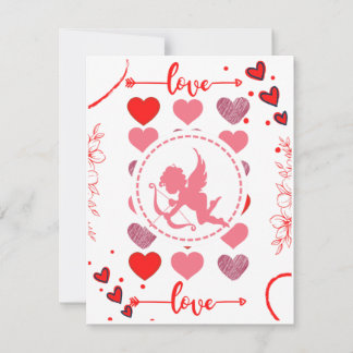 Valentine's Day Cupid Card