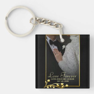 Valentine's Day Custom Couple Photo Keychain