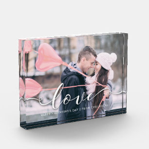 Valentine's Day Custom Photo Block