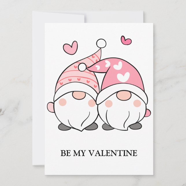 Valentines Day Cute Love Holiday Gnome (Front)
