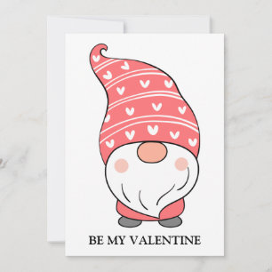 Valentines Day Cute Love Holiday Gnome Card