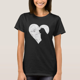 Valentine's Day Cute Newfoundland Dog Lover Dog Mo T-Shirt