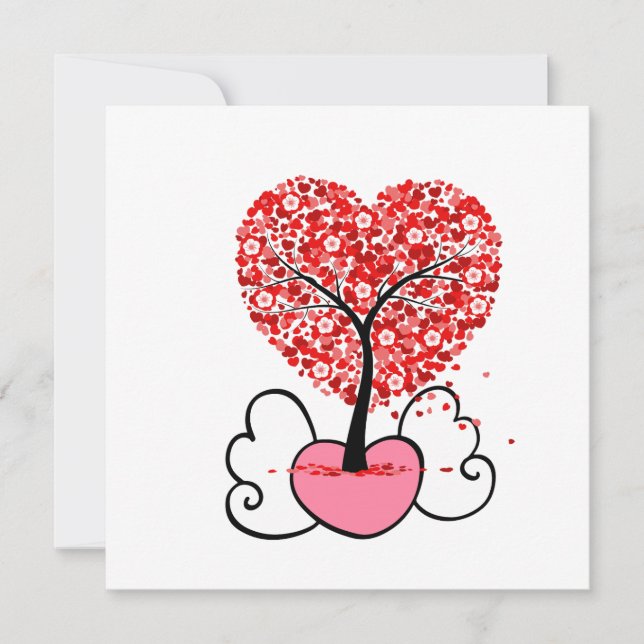 Valentines day cute valentines day gifts. thank you card (Front)