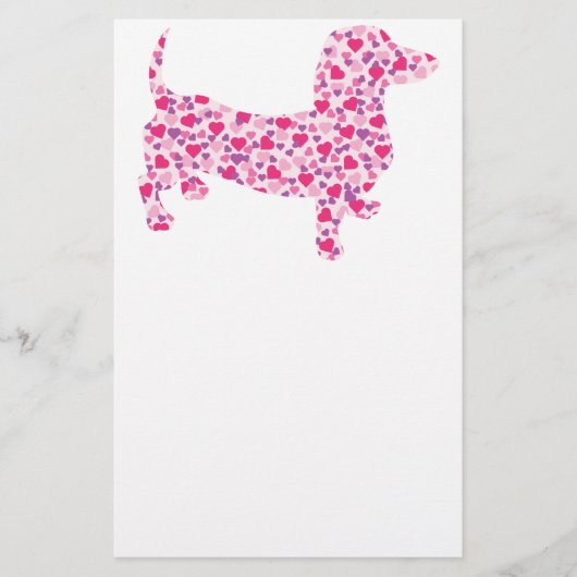 Valentine's Day Dachshund (Front)